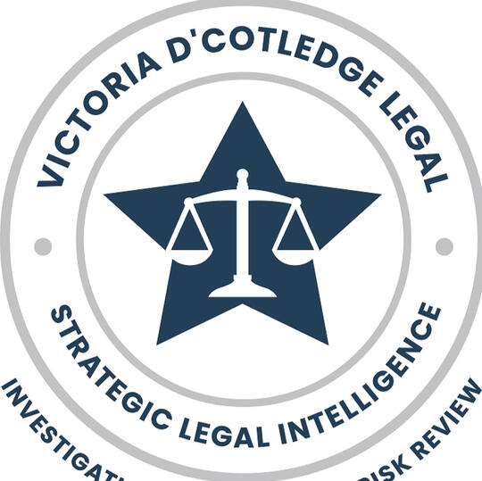 Victoria D'Cotledge Legal Investigations | Mediation | Internal Risk Reviews
